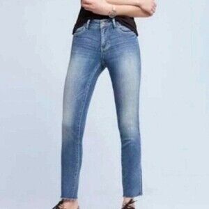 Pilcro and the Letterpress Raw Hem Jeans Size 27